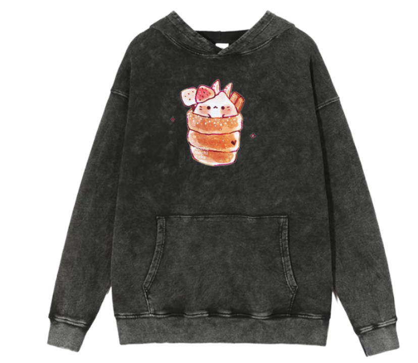 bunny Oversize Hoodie Washed 70