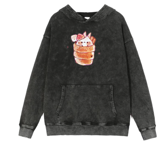 bunny Oversize Hoodie Washed 70