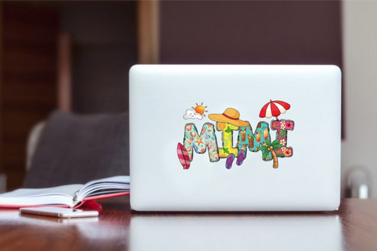 Summer Vibes Laptop Sticker 70