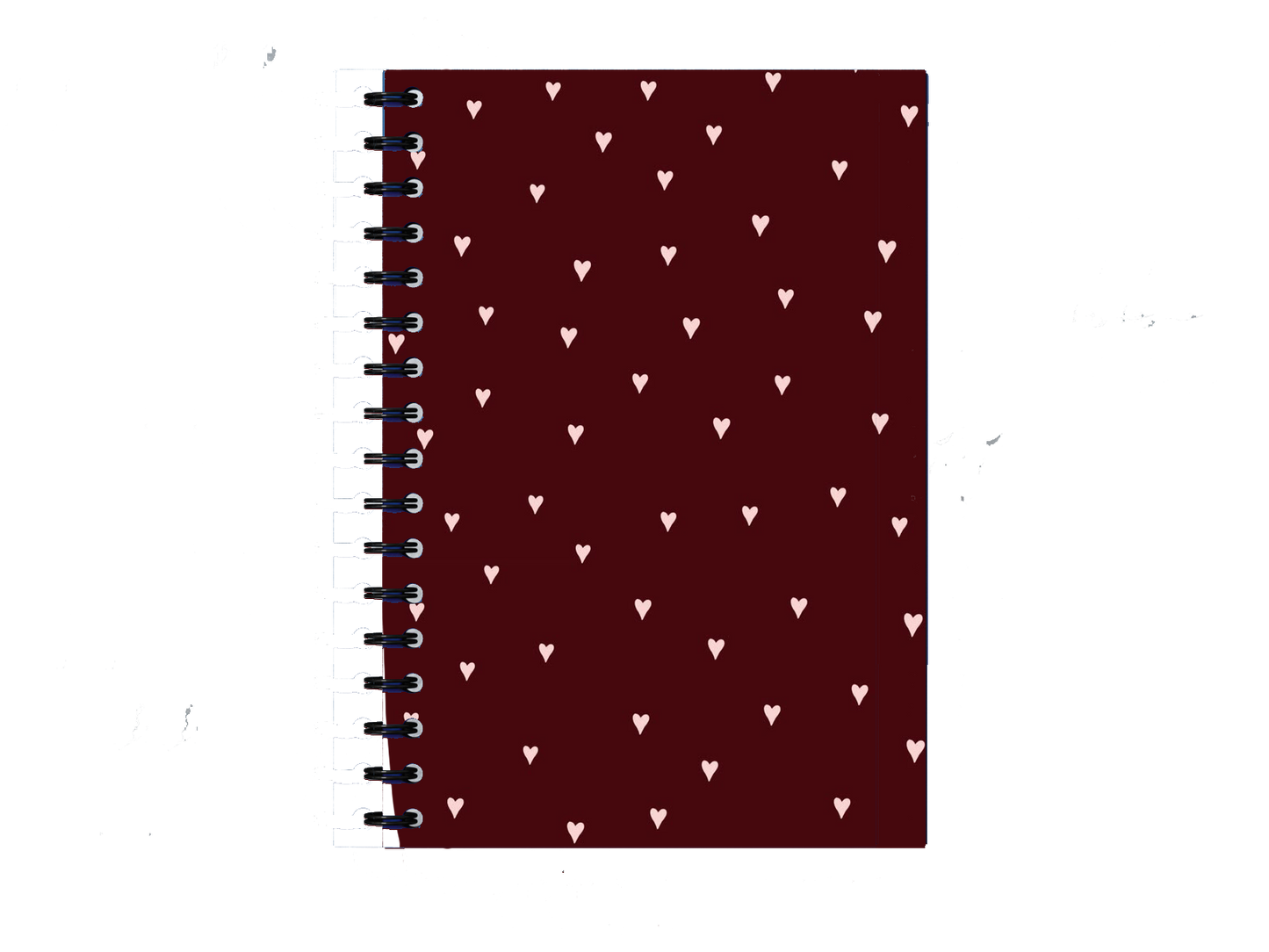 Little Hearts Notebook A5 70