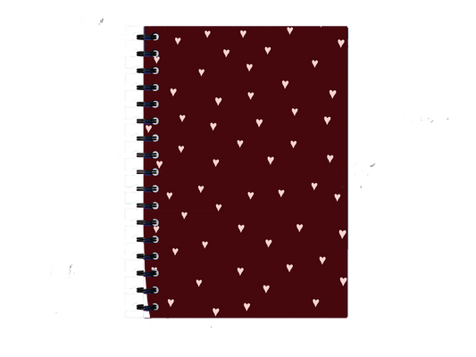 Little Hearts Notebook A5 70