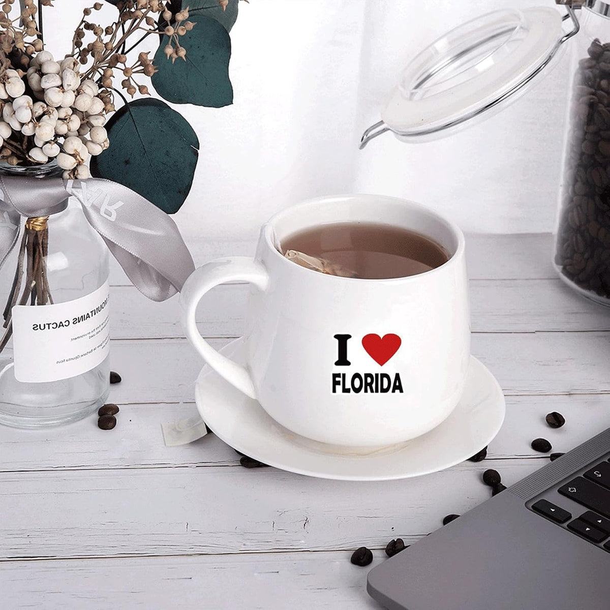 100PCS Florida Stickers,Cool Travel Stickers,Waterproof Vinyl Stickers for Water Bottles,Laptop,Luggage,Teens Adults,Keyboards,Backpacks,Skateboards,Luggage,Water Bottles,Scrapbooks