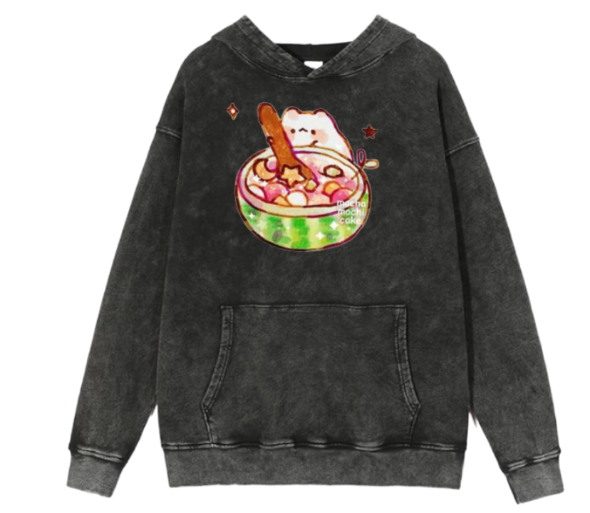 bunny Oversize Hoodie Washed 71