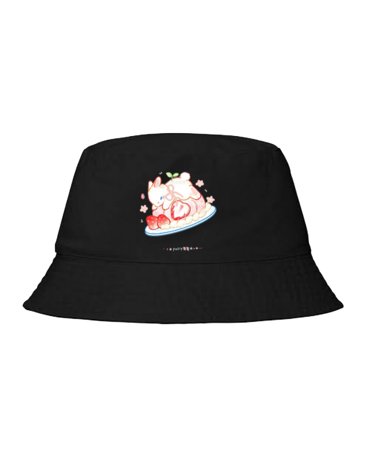 bunny Bucket hat Fishman hat cap Black 71