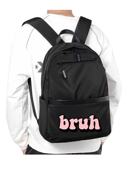 bruh School Back bag bag 118