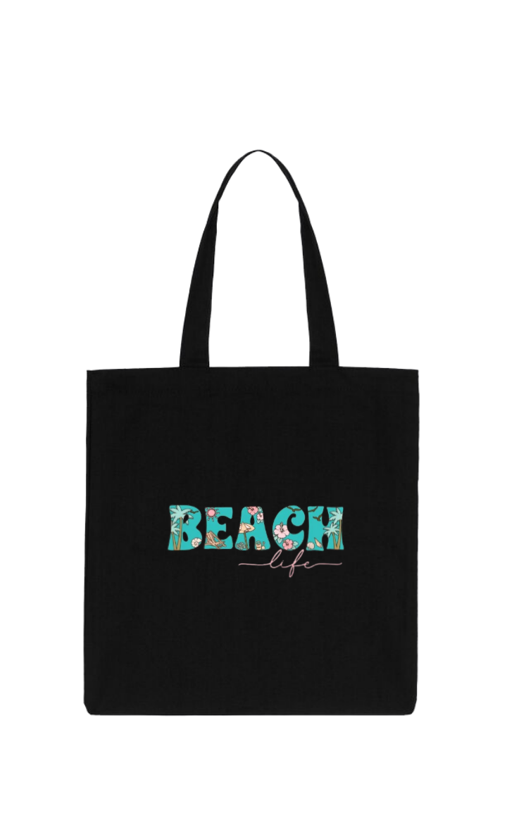 Summer Vibes tote bag Black 71