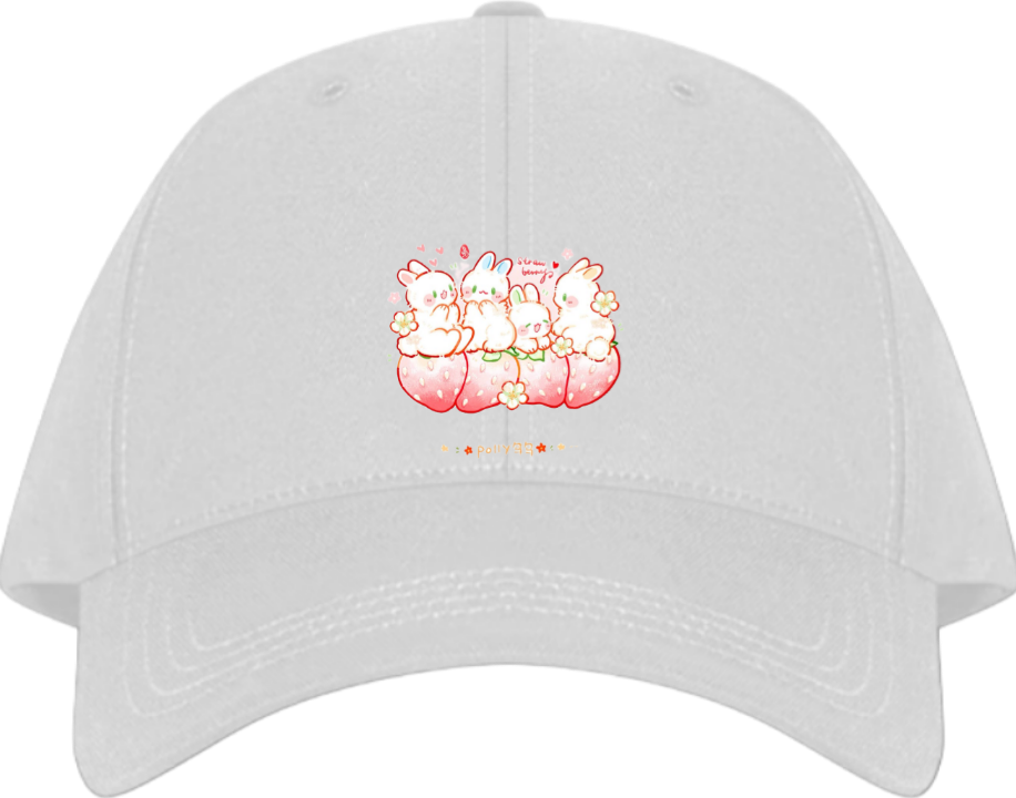 bunny Baseball cap White 71