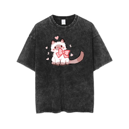 cat One Size t- shirt  Washed 71