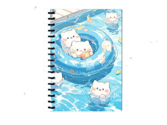 Cute rabbits Notebook A5 7