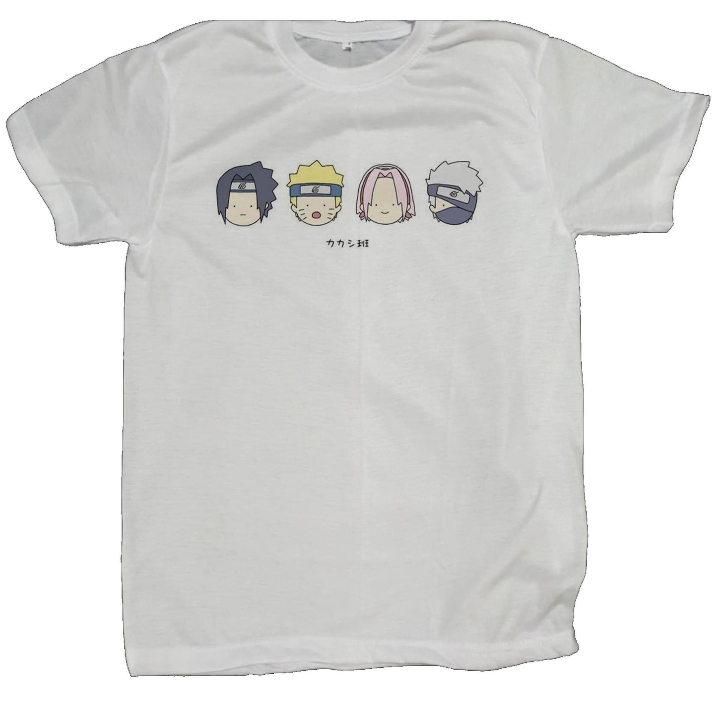 Naruto Shippuden t- shirt fat White 71
