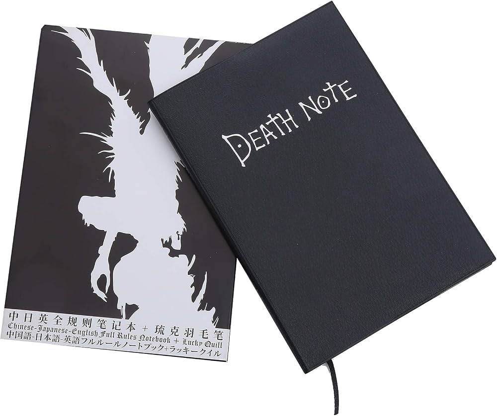 Death Note Japanese Anime Notebook Writing Journal Costume Cosplay