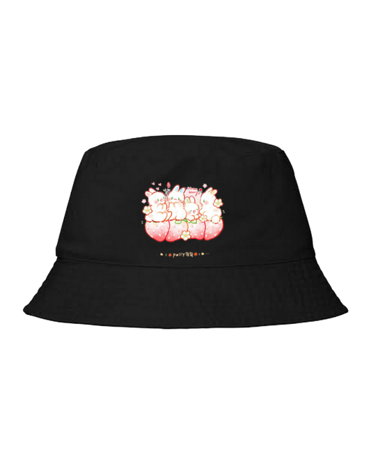 bunny Bucket hat Fishman hat cap Black 72