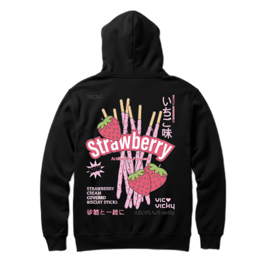 Strary One Size hoodie Black Back 72