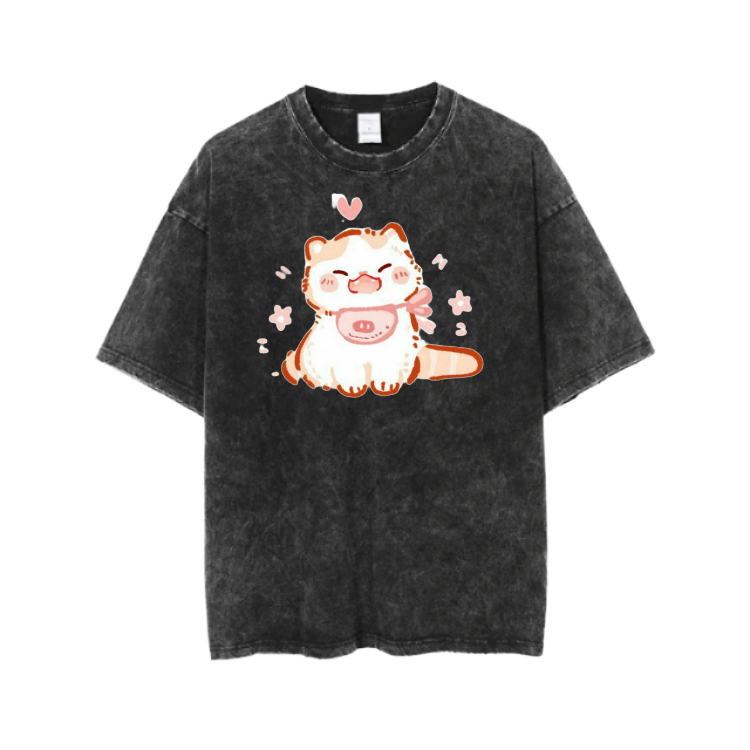 cat One Size t- shirt  Washed 72