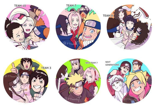 Naruto brooch 9