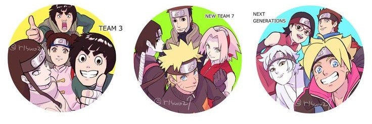 Naruto brooch 11