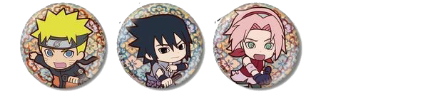 Naruto brooch 15