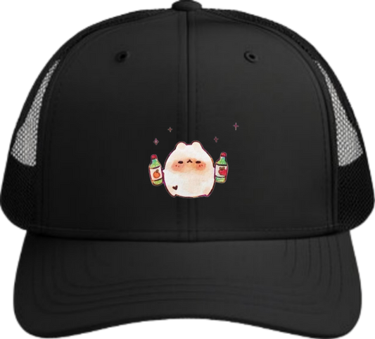 bunny Baseball cap Black 73