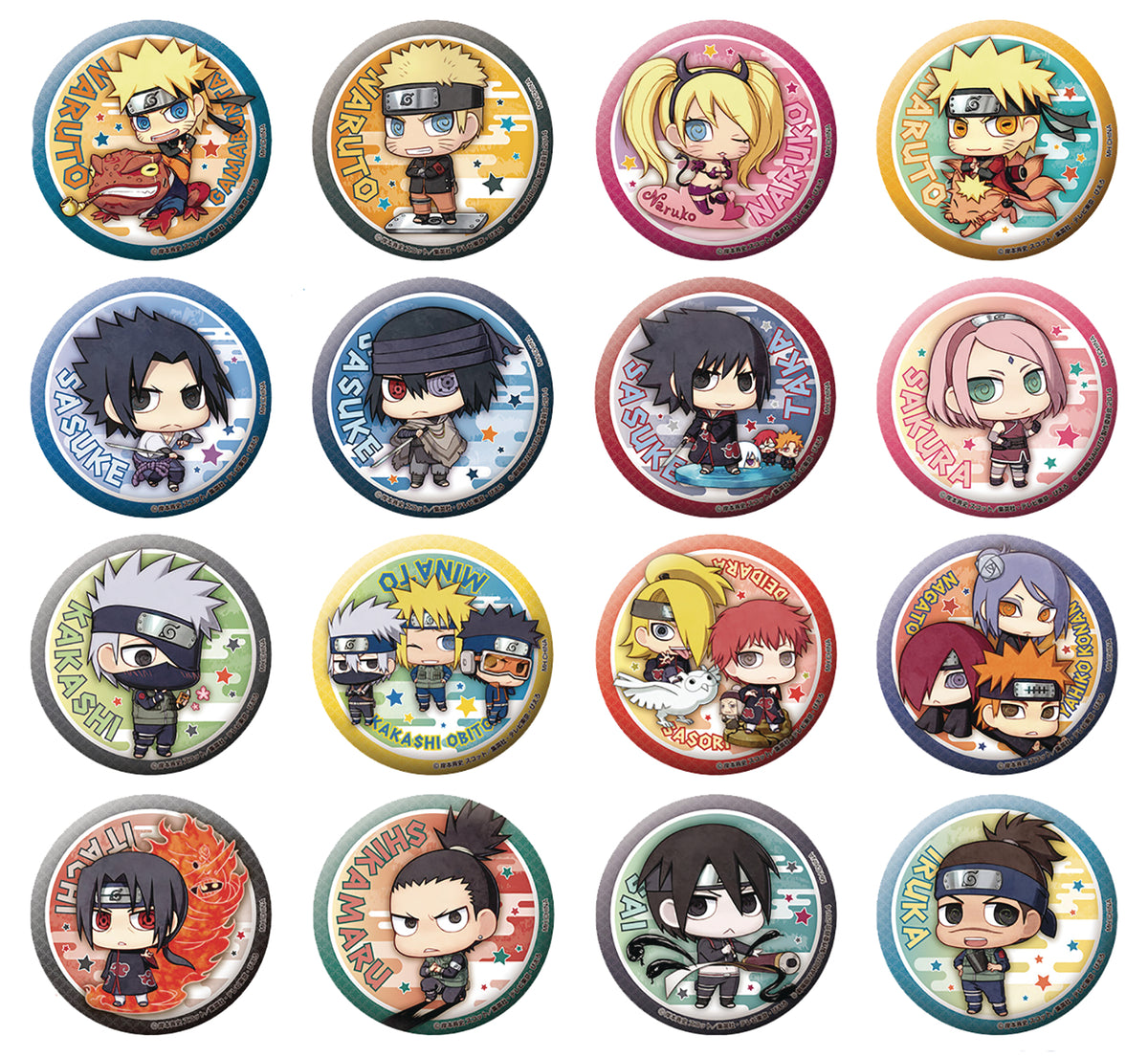 Naruto brooch 18
