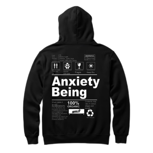 This way Up Back text oversize hoodie back 73