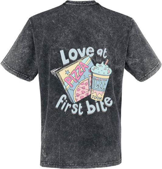 Love at First Bite t- shirt One Size Washed Back 73