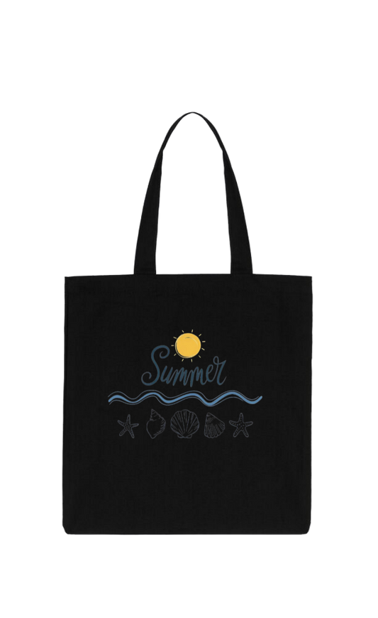Summer Vibes tote bag Black 73