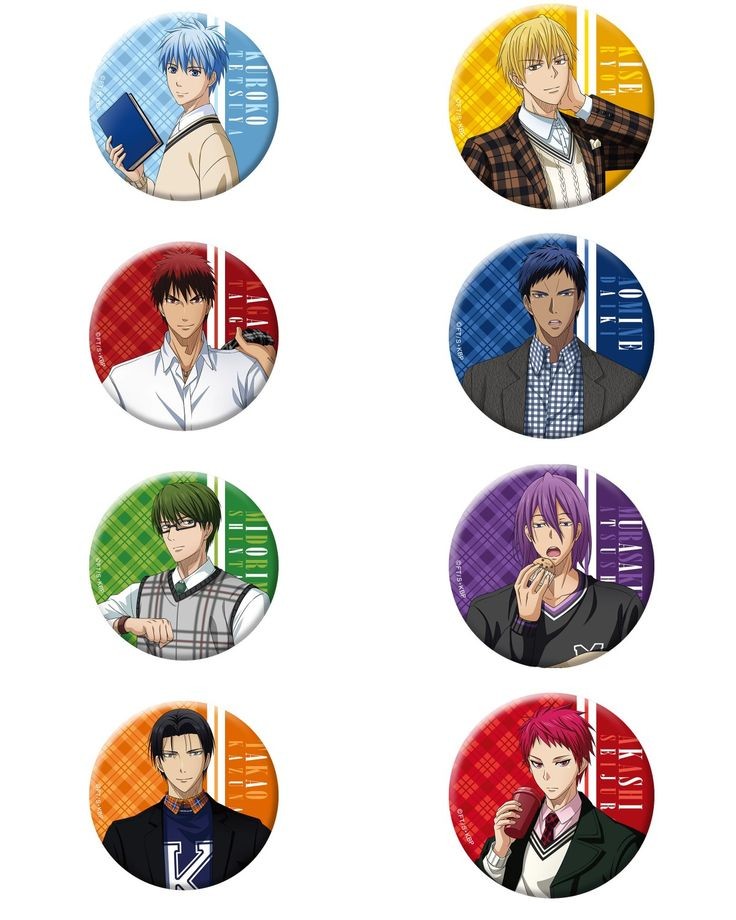 Kuroko's Basketball brooch 5