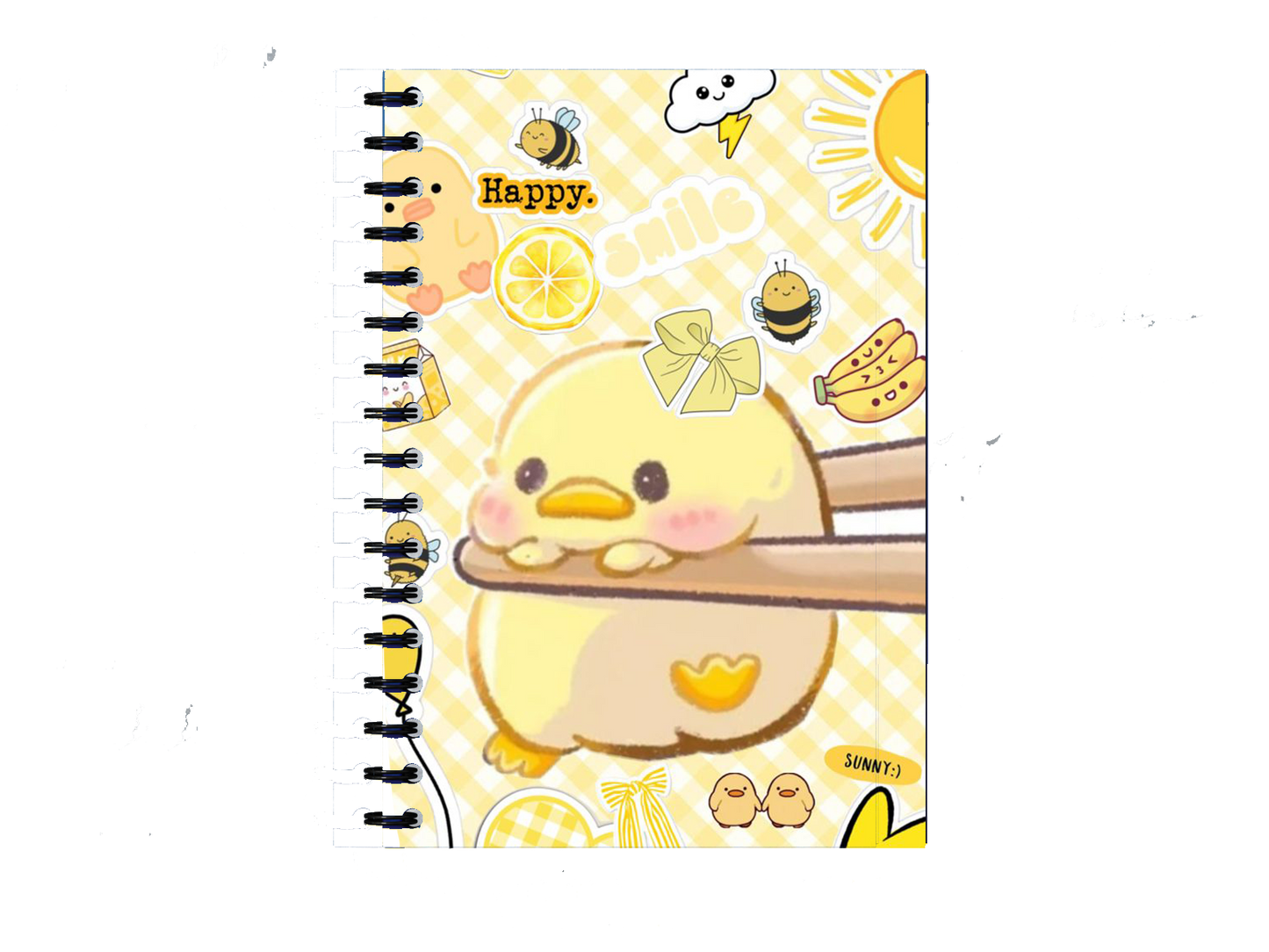 Cute Kawaii Yellow Duck Notebook A5 74