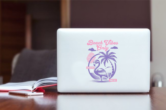 Summer Vibes Laptop Sticker 75