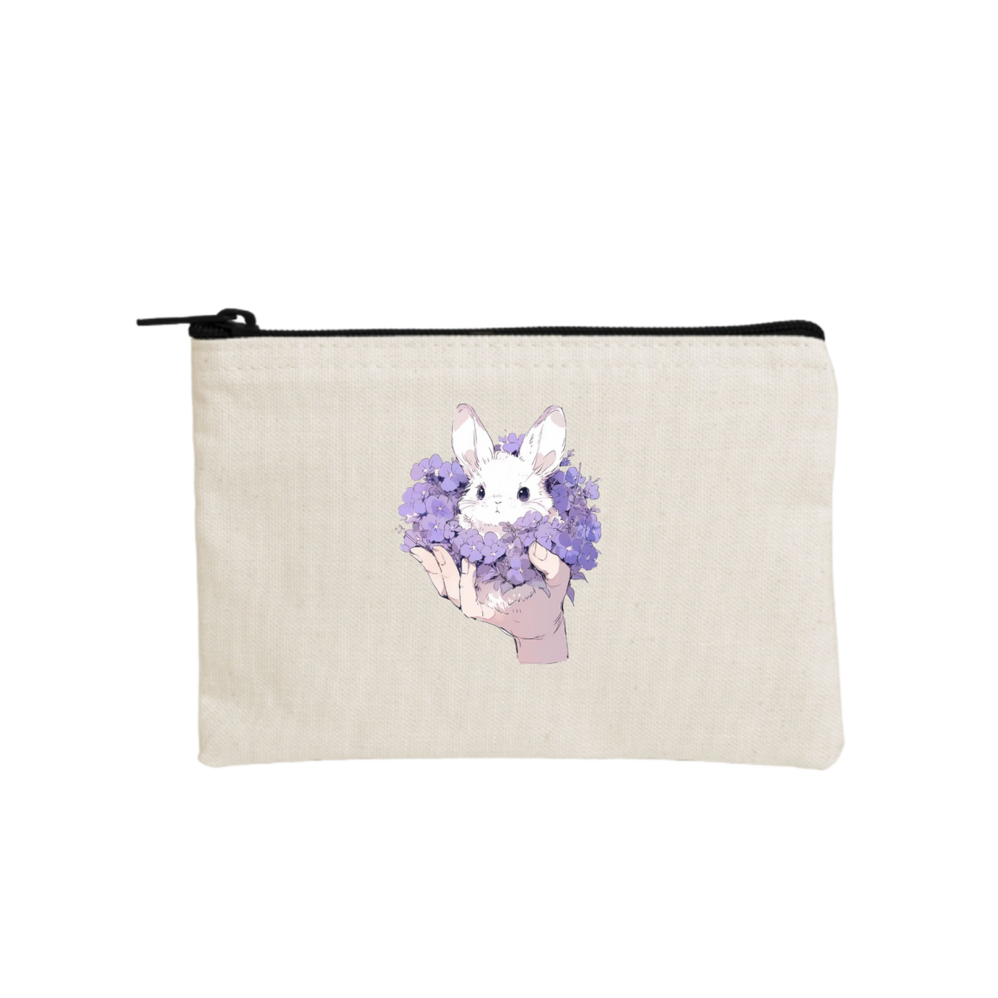 bunny wallet pencil case Beige 65