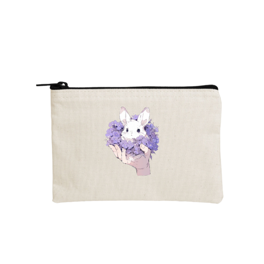 bunny wallet pencil case Beige 65