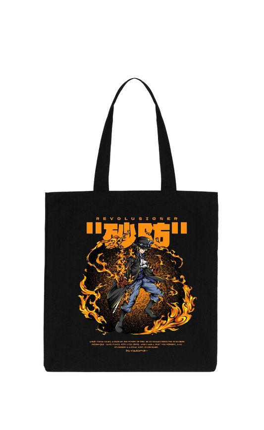 one piece tote bag Black 75