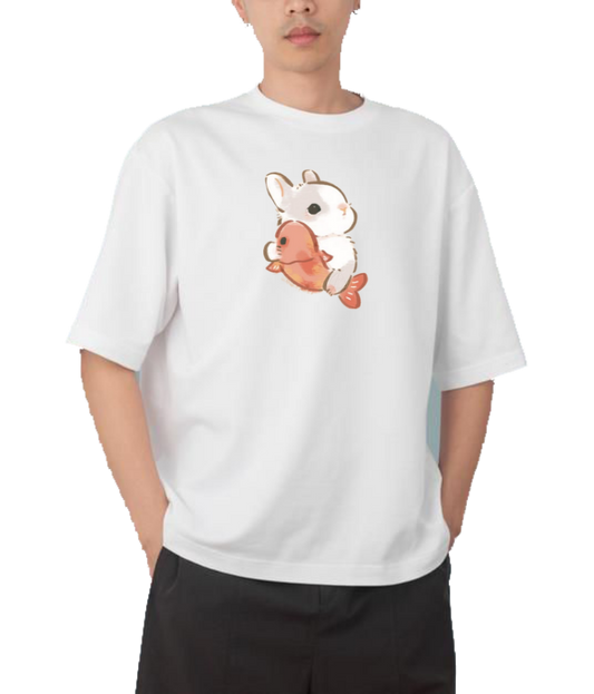 bunny One Size t- shirt White 75
