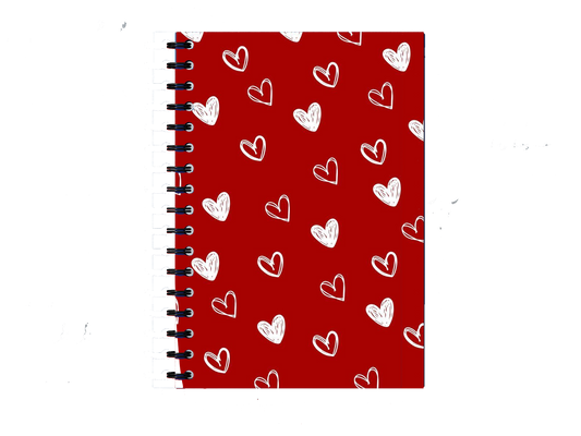 Pure Hearts Notebook A5 75