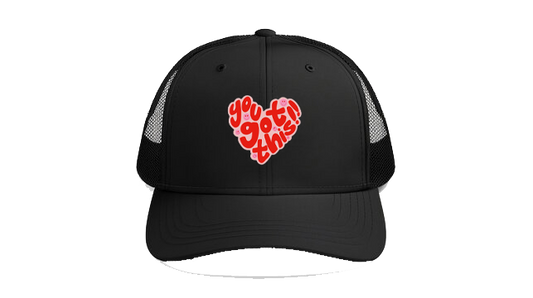 Baseball cap Black you got this 121