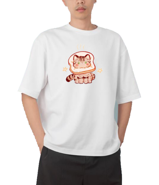 cat One Size t- shirt White 75