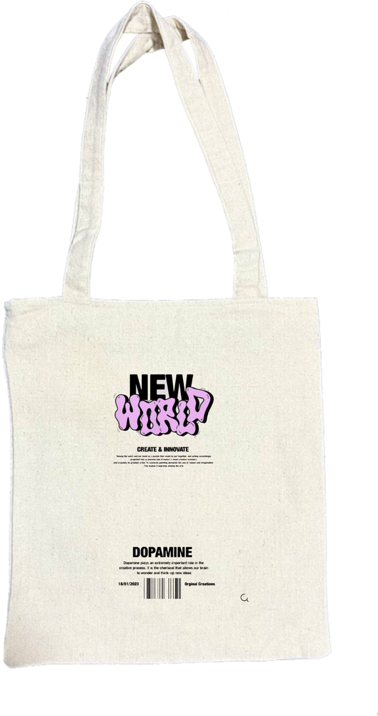 NEW tote bag beige 75
