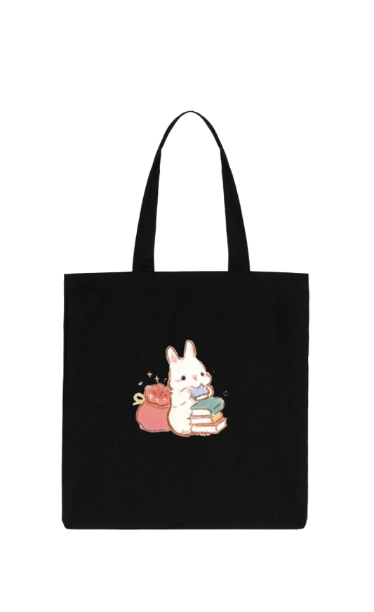 bunny tote bag White 76