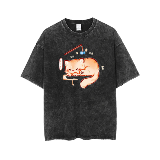 cat One Size t- shirt  Washed 76