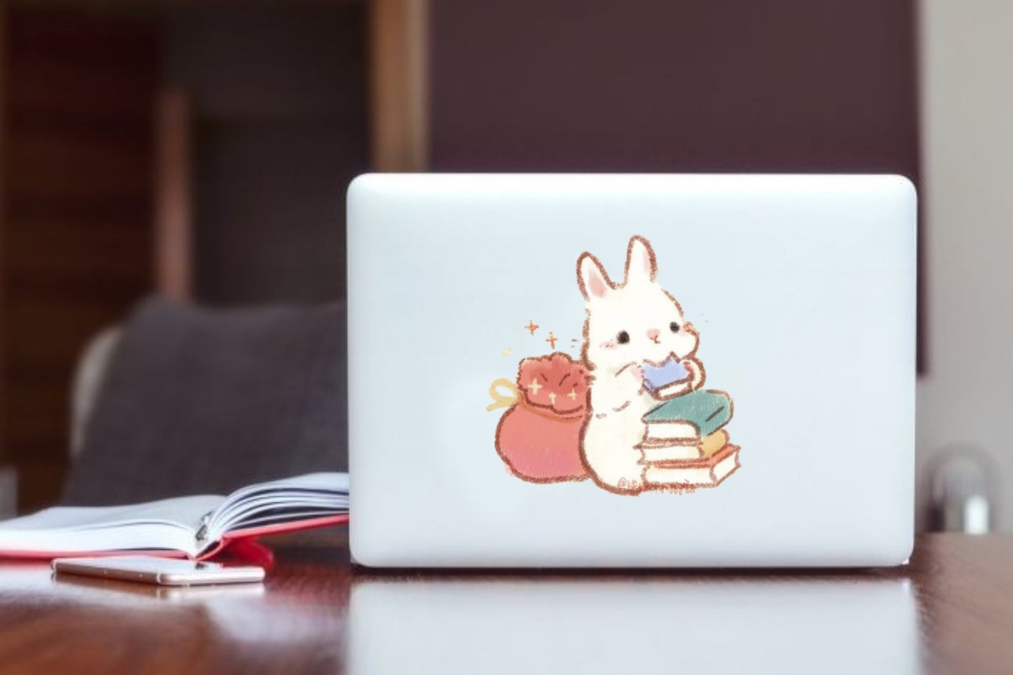 bunny Laptop Sticker 77