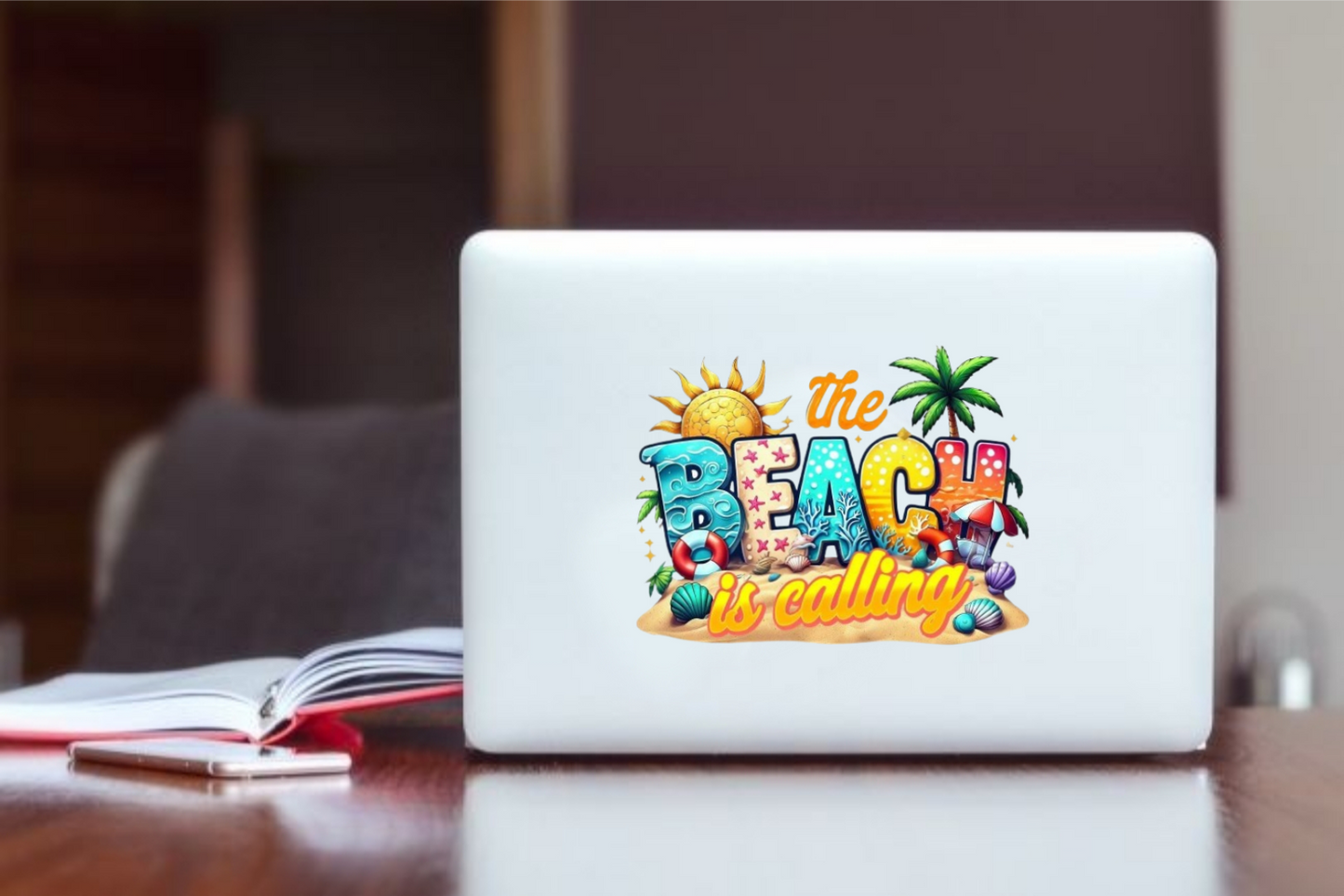 Summer Vibes Laptop Sticker 77