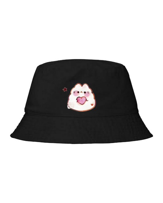 bunny Bucket hat Fishman hat cap Black 78