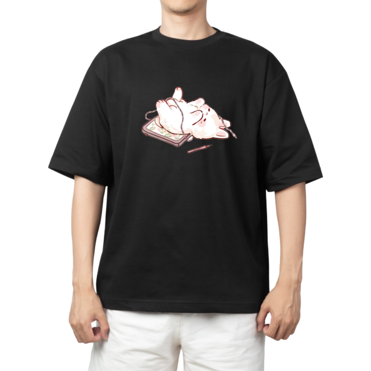 bunny One Size t- shirt Black 78