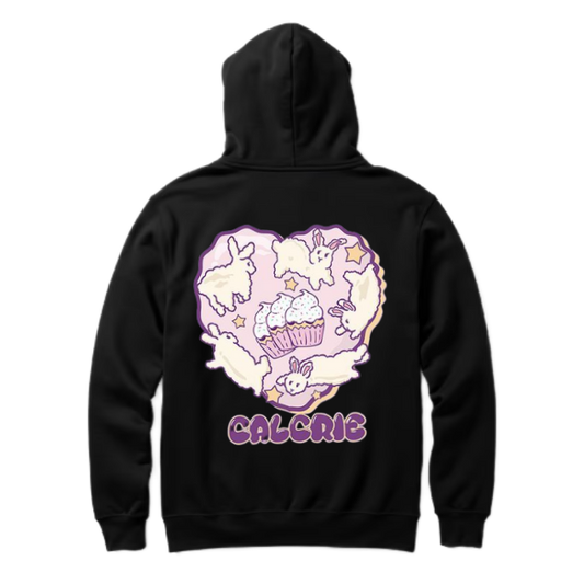 CALCRIC One Size hoodie Black Back 78