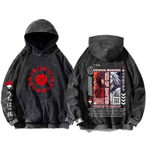 Naruto Shippuden One Size hoodie Washed Back 78
