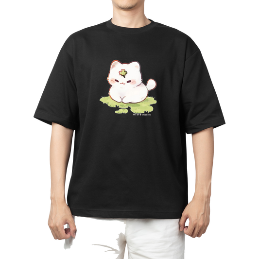 cat One Size t- shirt Black 78