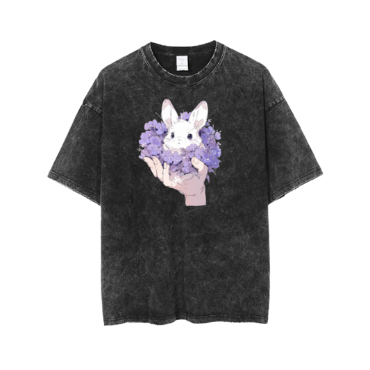 bunny One Size t- shirt Washed 78