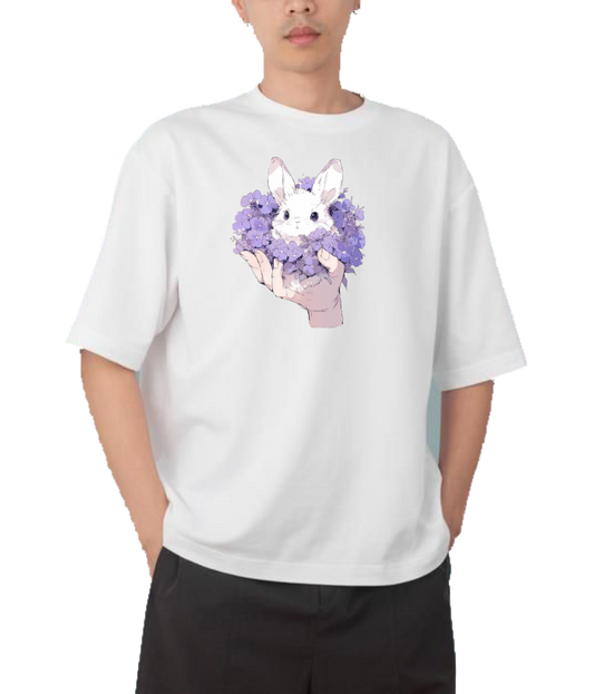bunny One Size t- shirt White 78