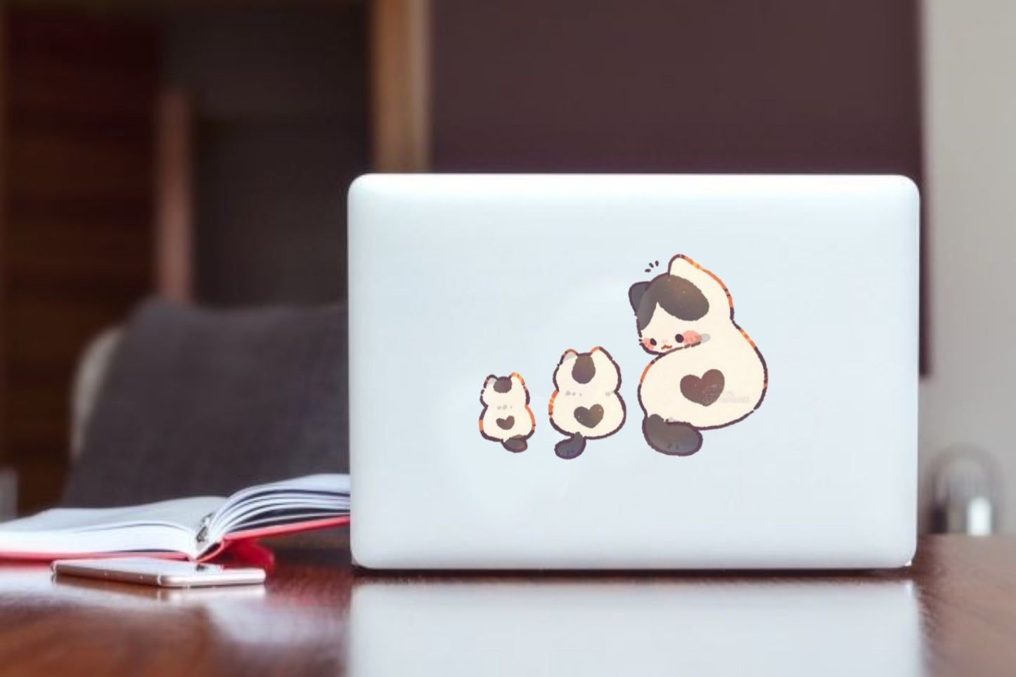 cat Laptop Sticker 79