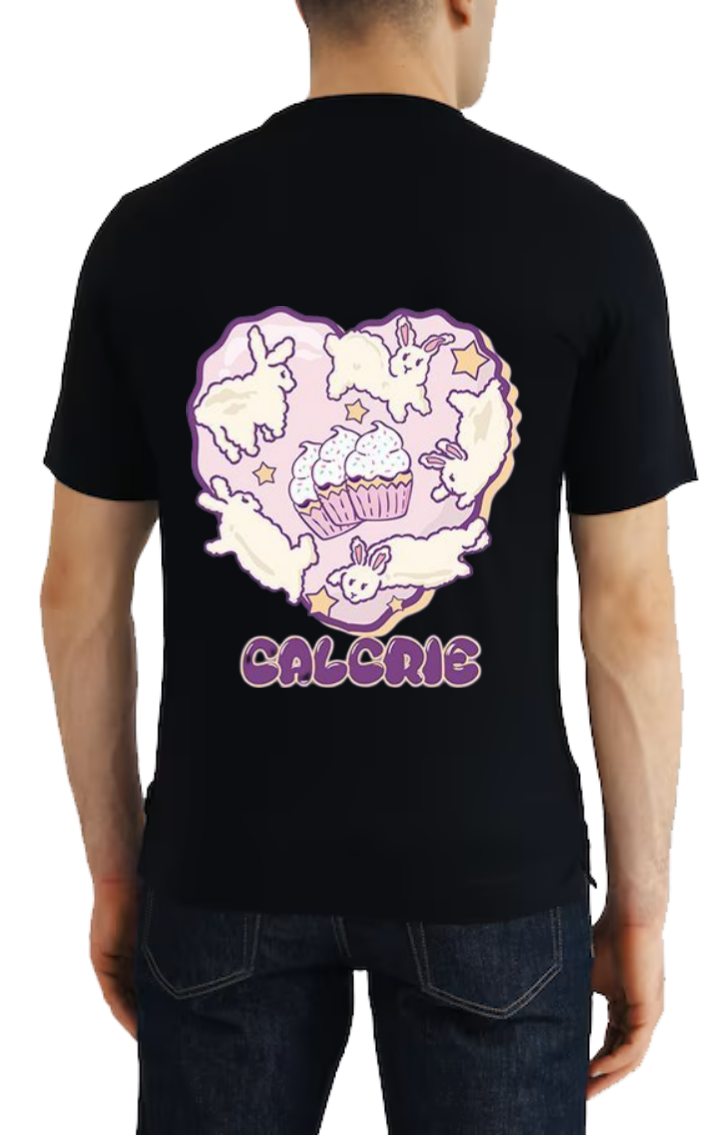 CALCRIC t- shirt One Size Black back 79
